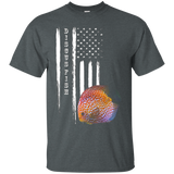 Diskus Fish Aquarium Us America Usa United States T-shirt_black