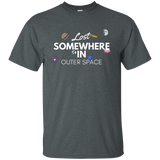 Lost Somewhere In Outer Space Funny Astronomer Shirt
