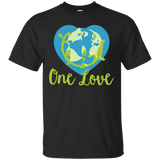 One Love Protect The Environment Stop Global Warming Tee_Black