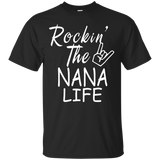 rockin the nana life shirt_Black