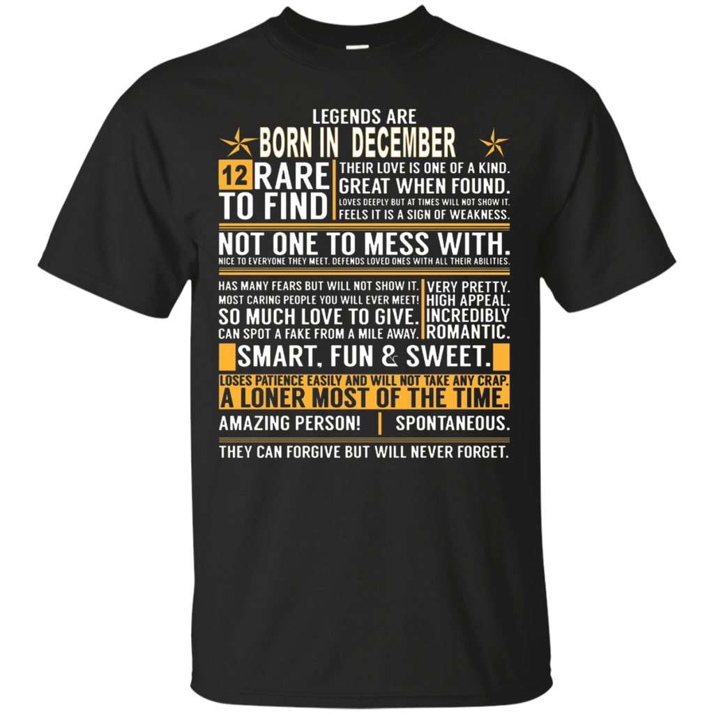 Legends Are Born In December