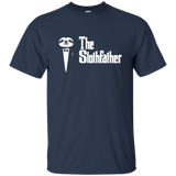 The Sloth Father T-Shirt_Black