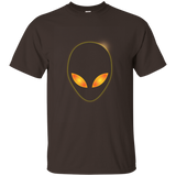 Total Solar Eclipse Alien Head Glowing Shirt_Asphalt