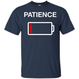 Low Patience Low Battery Shirt Mom Dad Funcle Battery Tshirt