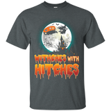 Witches With Hitches Shirt Halloween Costume For Camper_black=