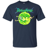 Rick & Morty Portal Glow Lightning Logo_Black