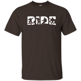 RIDE Snowboard T Shirt, Silhouette Snowboarding Graphic Tee_Black