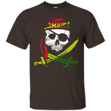 Jamaica Pirate Captain - Vintage Pirate Jamaica Flag Tshirt