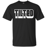 Tilted Shirt League T-Shirt for plebs who tilt in game tee_Black