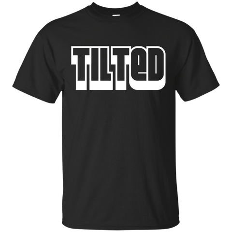 Tilted Shirt League T-Shirt for plebs who tilt in game tee_Black