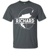 Richard Fishing Name Pocket T-shirt First Name Monogram_black=