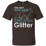 This Isn't Dog Hair It's German Shepherd Glitter T-shirt_Black