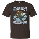 Loch Ness Monster And Bigfoot Shirts Best Hide And Seek Team