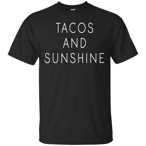 Tacos and Sunshine T-Shirt_Black