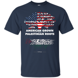 American Grown Palestinian Roots T-shirt_black=