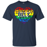 Lgbt Gay Pride Ally Heart