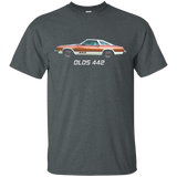 Olds 442 Classic Car Show T-Shirt Vintage Oldsmobile_Black