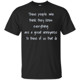 Sarcastic Sassy Quotes Snarky T Shirt_Black