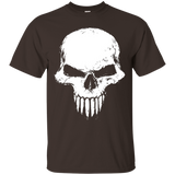 Sinister Skull With Long Teeth Tshirt_black=