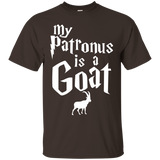 My Patronus Is A Goat T shirt_Black