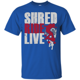 Shred Ride Live Mountainboarding Enthusiast T-shirt_black=