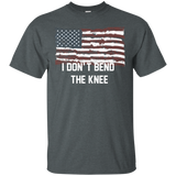 I Don't Bend The Knee - National Anthem T-shirt_black