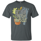 Get Your Stretchy Pants Out Funny Thanksgiving T Shirt_black