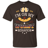 I'm On My Wurst Behavior German Octoberfest Beer