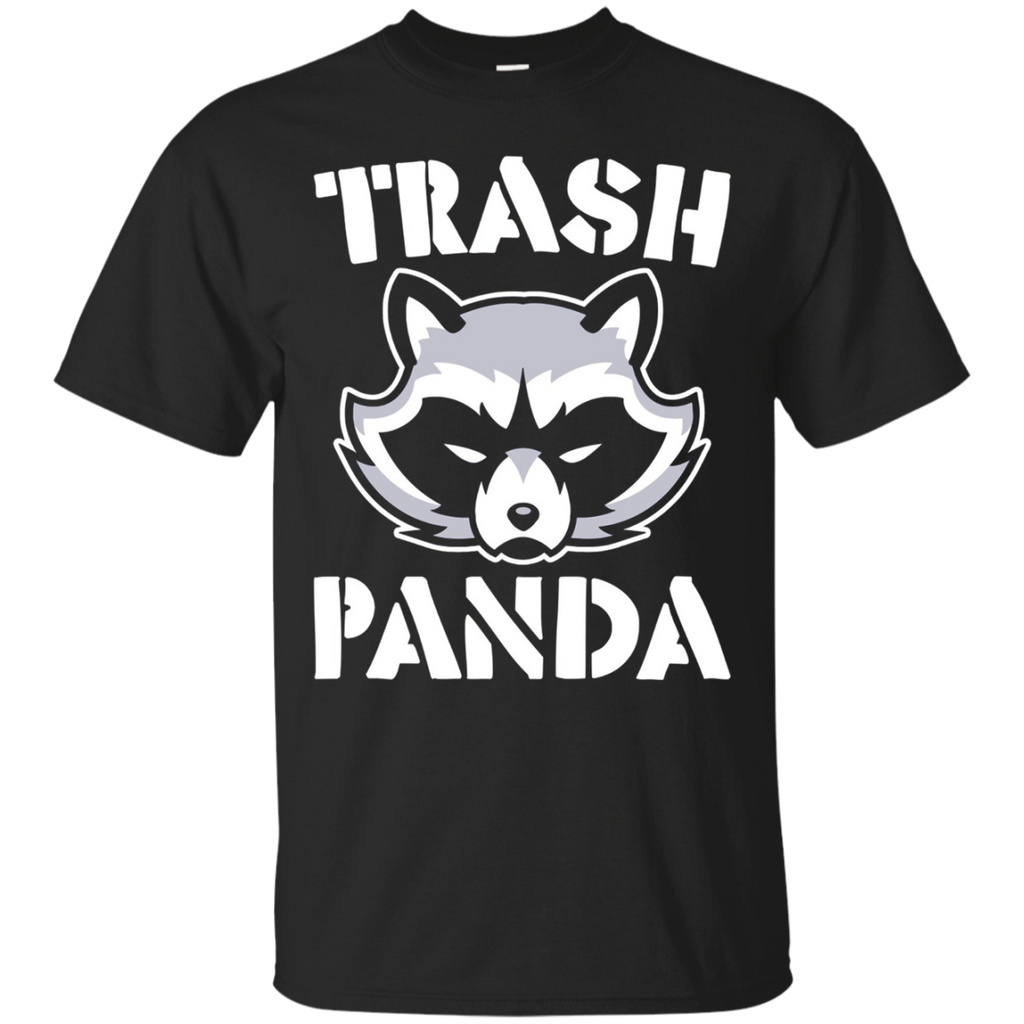 Raccoon Trash Panda T-Shirt Fun Sneaky for the Animal Lover_Black