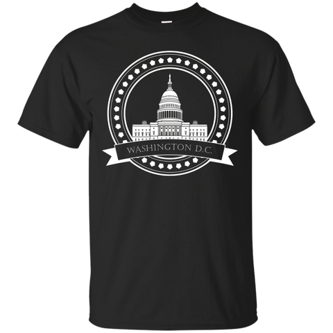 Washington-D.C.,Vintage'-Logo',US',Proud',America',T-Shirt_Black