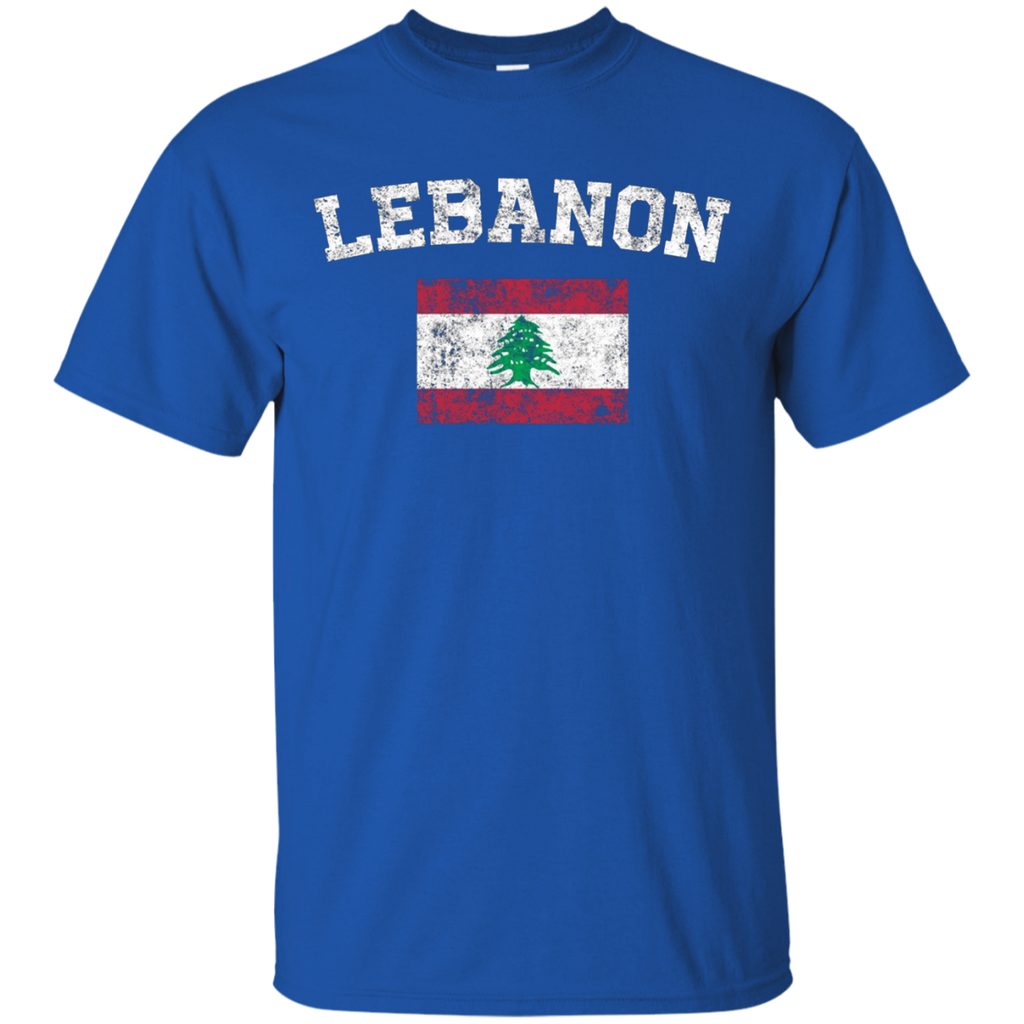 Lebanese Flag Shirt - Vintage Lebanon