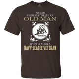 Navy Seabee Veteran T-Shirt_Black