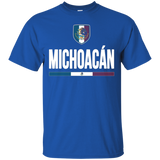 Michoacan Mexico T-shirt Mexican Flag Tee Souvenir Travel_Black