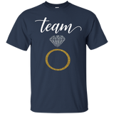 Wedding Team of the Bride Gift Shirt for Bachelorette Party_Black