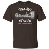 Orlando Florida Strong Resilient United Love T Shirt_Black