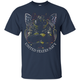 Navy Seabee We Build We Fight Tshirt_Black