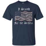 I Stand National Anthem T Shirt National Anthem I Dont Kneel_black=