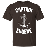 Captain Eugene T-shirt Personalized Boat Captain Shirt_black=