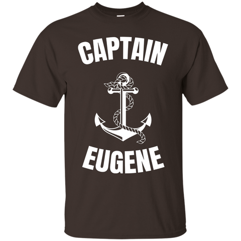 Captain Eugene T-shirt Personalized Boat Captain Shirt_black=