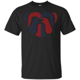 Patriotic English Bulldog funny Tshirt_Black