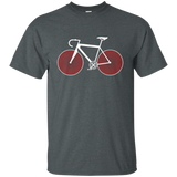 Road Bike Love Cycling Bicycle Hearts T-shirt_black=