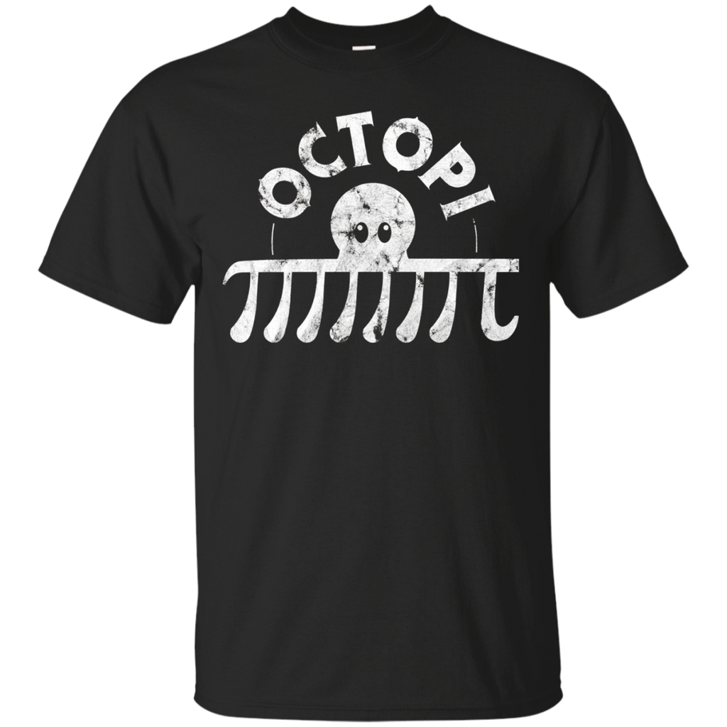 Octopi - Pi - Mathematics - Funny Math Shirt_Black
