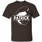 Patrick Fishing Name Pocket T-shirt First Name Monogram_black=