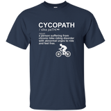 Cycopath Funny Bicycle Cyclist T-shirt Gift_black=