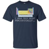 Periodic Table Shirt - I Wear This Shirt Periodically_Black
