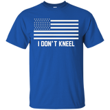 I Don't Kneel - National Anthem T-shirt_black