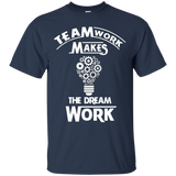 Teamwork Makes The Dream Work Shirt_Black