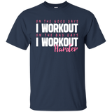 On The Good Days I Workout T Shirt_Black