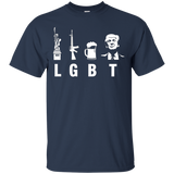 Liberty Guns Beer Trump Support T-shirts Funny Parody Lgbt
