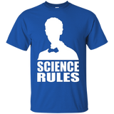 Science Rules Funny Shirt Science T Shirt For Scientists_Black